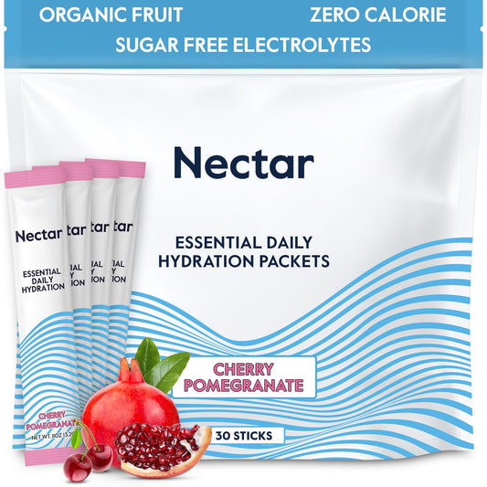 Nectar hydration packets in packaging highlight convenient daily electrolyte support
