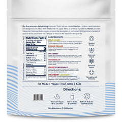 Nectar Hydration Packets Vegan non-GMO label emphasizing plant-based electrolytes