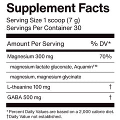 Close-up of Ned Mellö label highlighting bioavailable magnesium forms