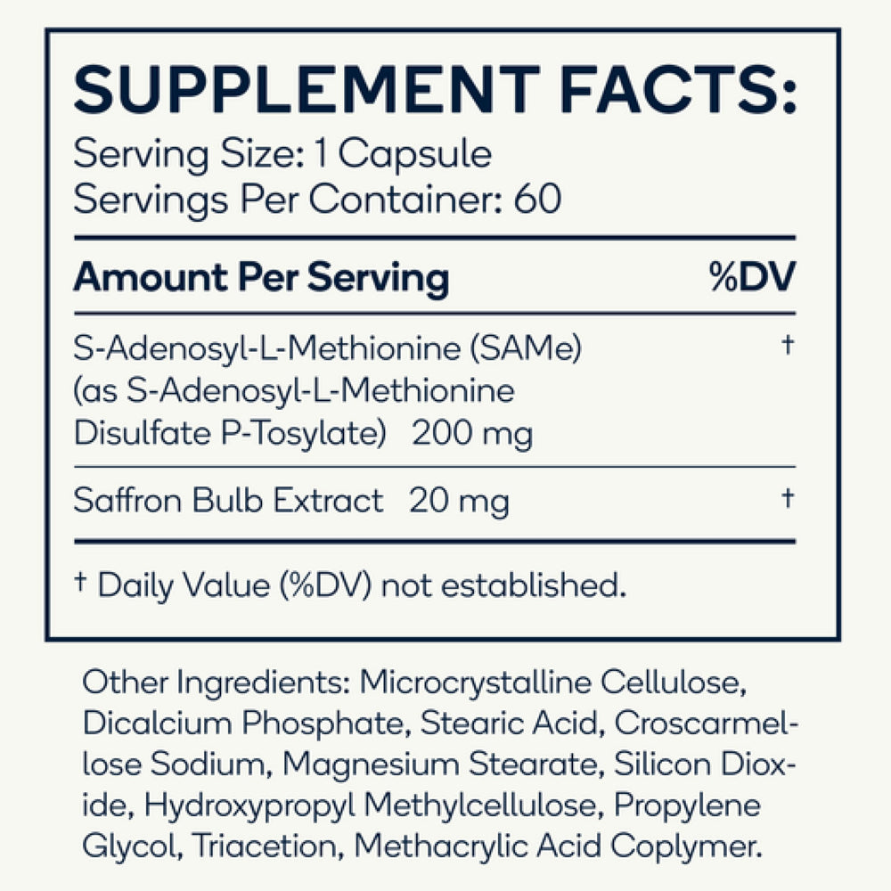 Nedley Health Mood capsules in hand for on-the-go emotional support.