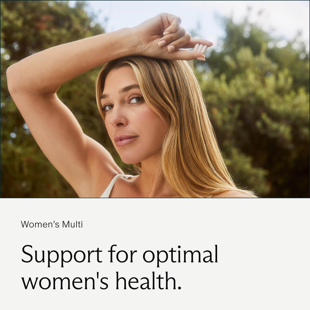 Needed Women’s Multivitamin capsules close-up showing an easy-to-swallow form.