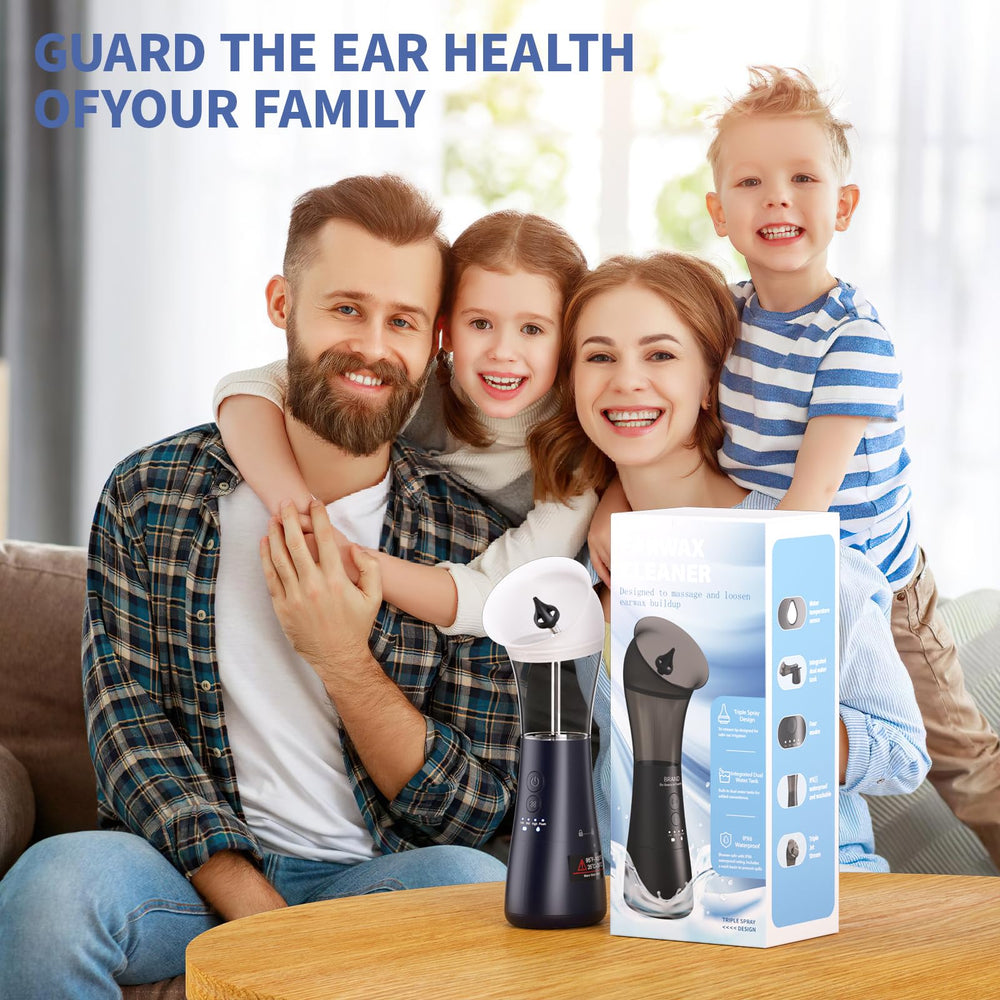 NEGAHU three hole nozzle attachments for versatile cleaning in blue