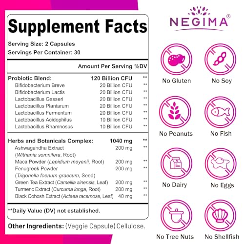 Negima Menopause 13-in-1 herbal blend combines herbs and probiotics for balanced wellness