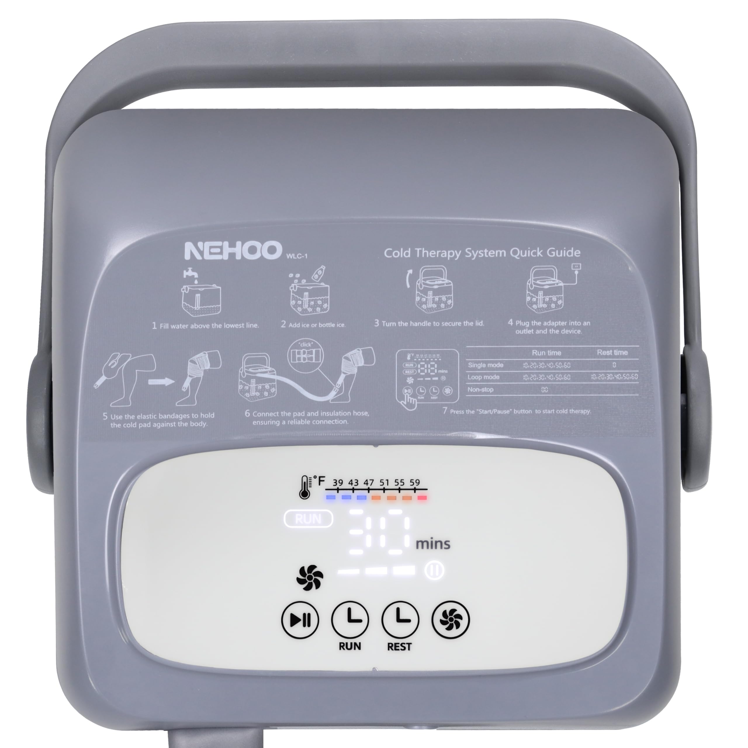 NEHOO low-noise brushless motor keeps sessions peaceful.