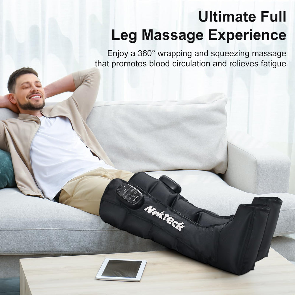 Nekteck control panel shows multiple modes and intensities for customization