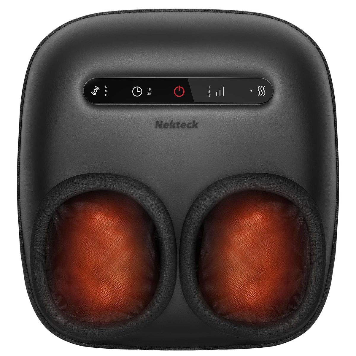 Nekteck foot massager with heat, upgraded 2026, soothing warmth for tired feet
