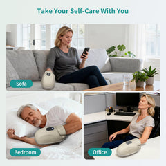 Nekteck hand massager timer settings for safe sessions