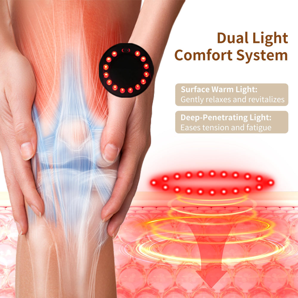 Nekteck knee massager with 3000mAh battery for up to 1.5 hours
