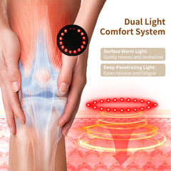 Nekteck knee massager with 3000mAh battery for up to 1.5 hours