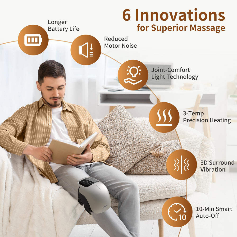 Nekteck 3-in-1 massager for knees, elbows, shoulders