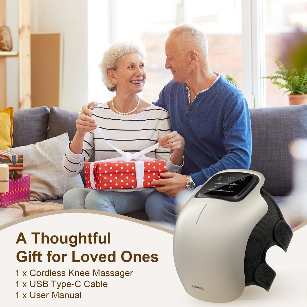 Nekteck knee massager gift-ready for men, women, parents