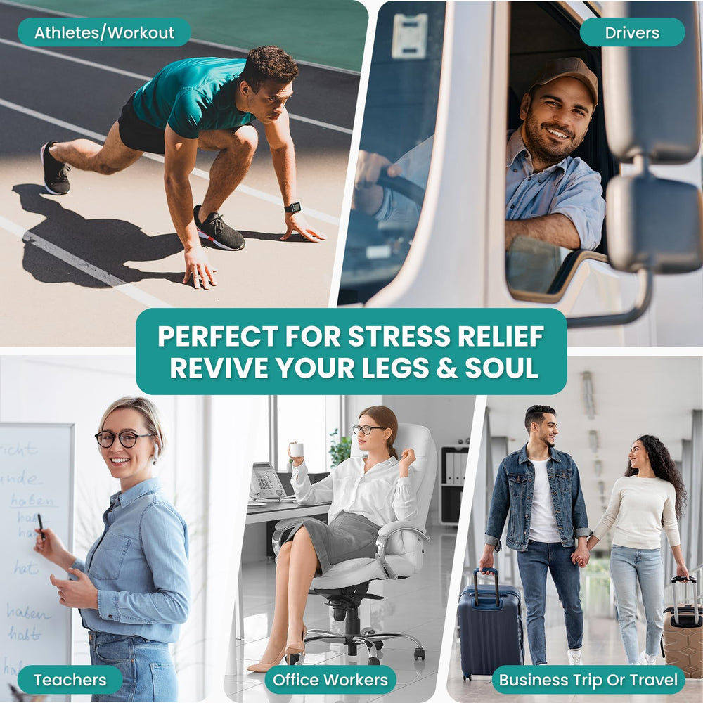 Auto-off and memory function on Nekteck leg massager for convenient sessions