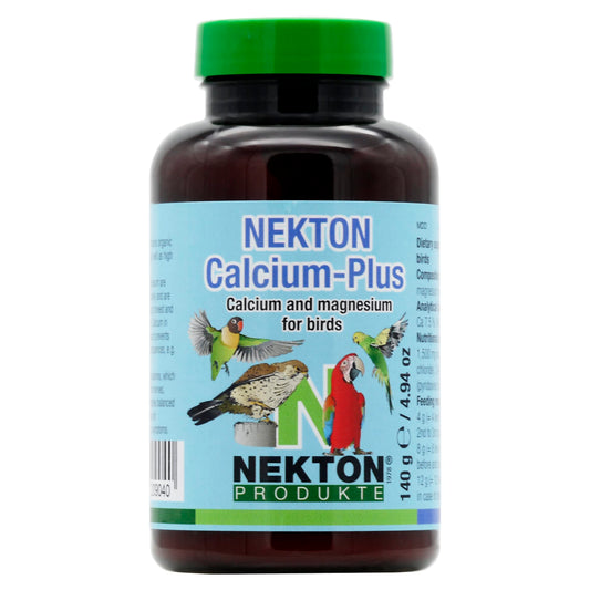Nekton Calcium Plus bottle ready for calcium supplementation during breeding