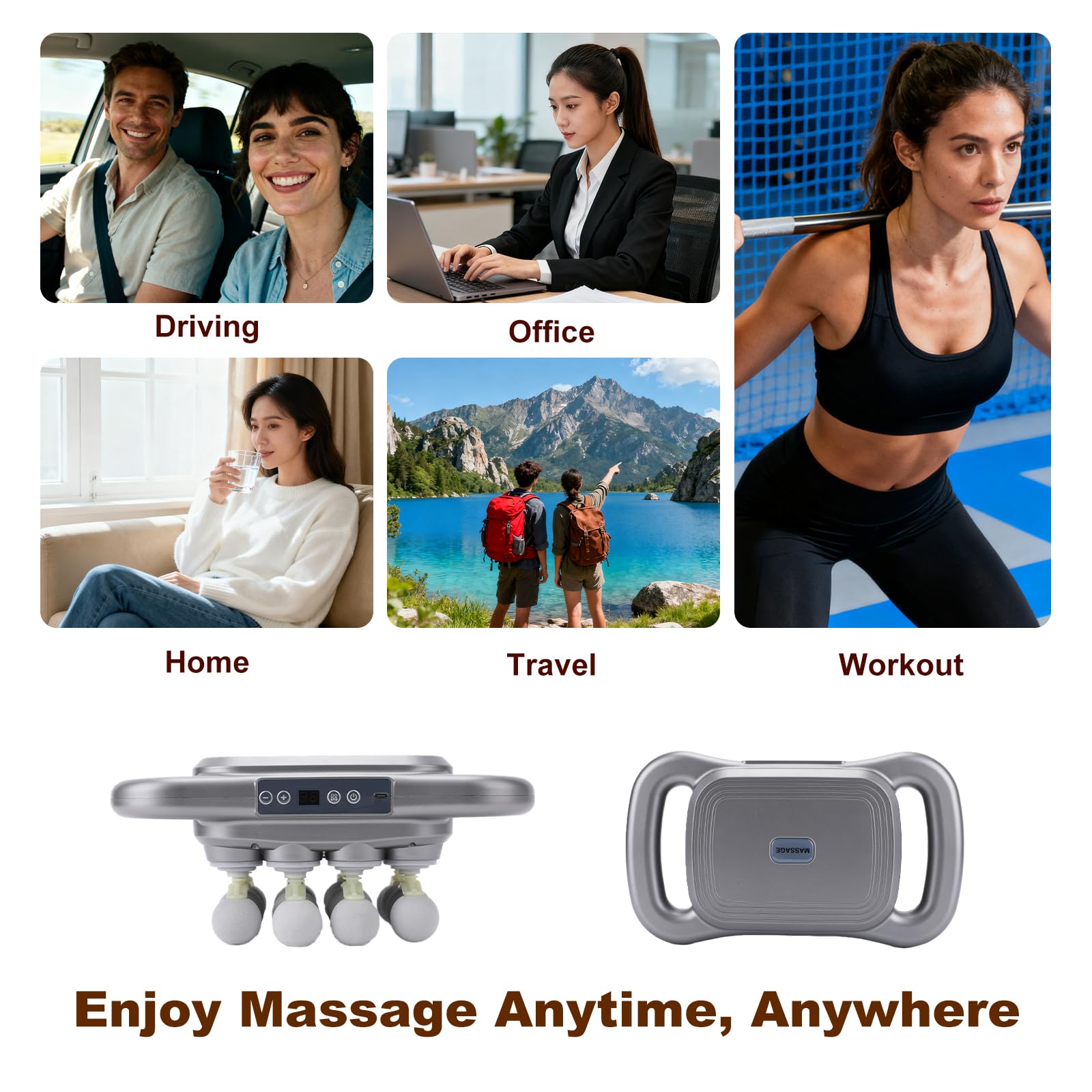 nektron massage gun auto shut-off safety feature helps prevent overuse