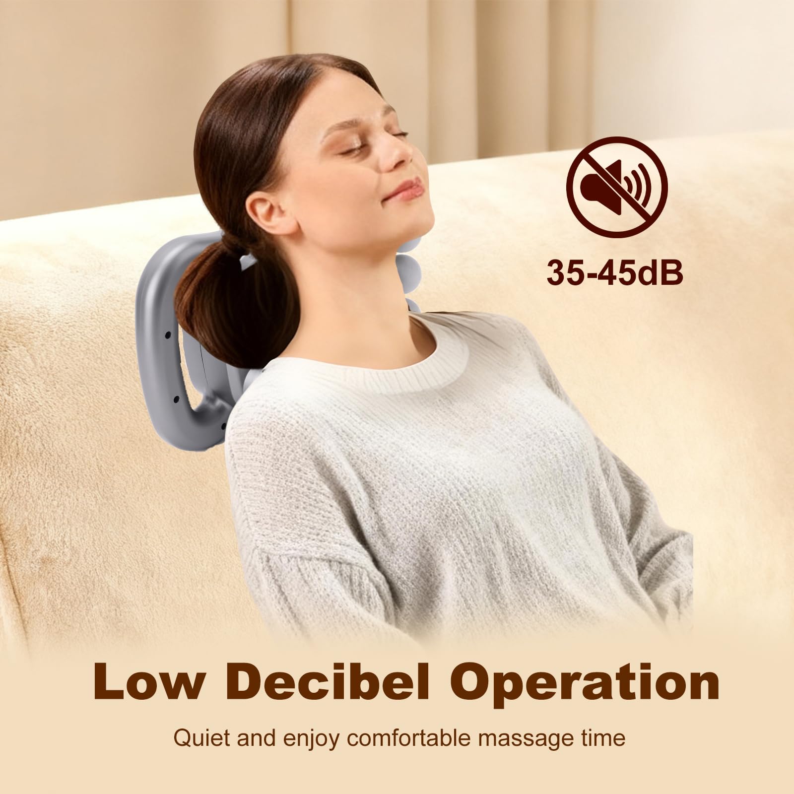 nektron massage gun deep tissue relief targets legs for ongoing tension reduction
