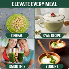 NELCIA'S NATURAL HERBS box beside fitness gear suggesting daily routine use.