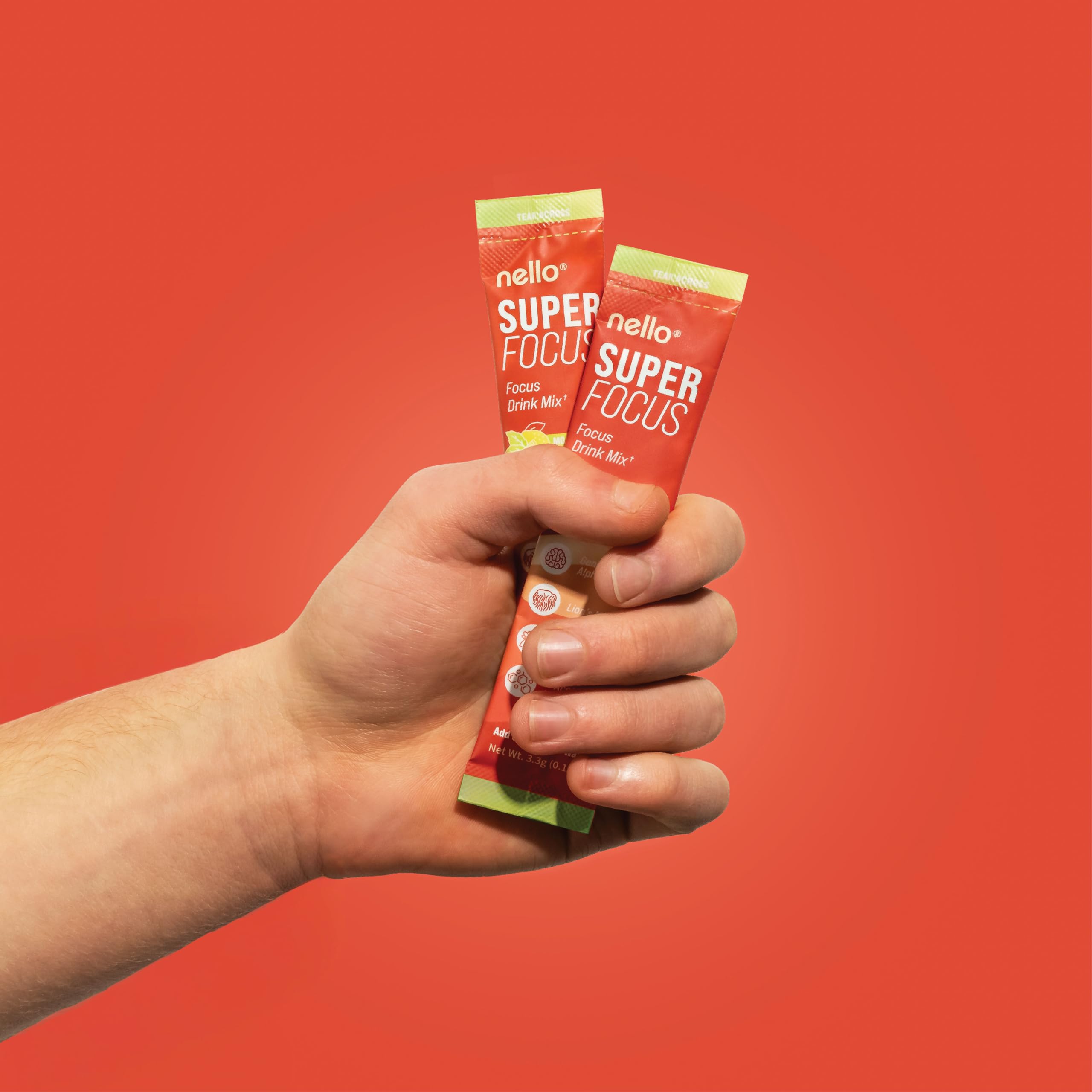 Nello Superfocus Mojito on-the-go pack ideal for workouts and productivity.