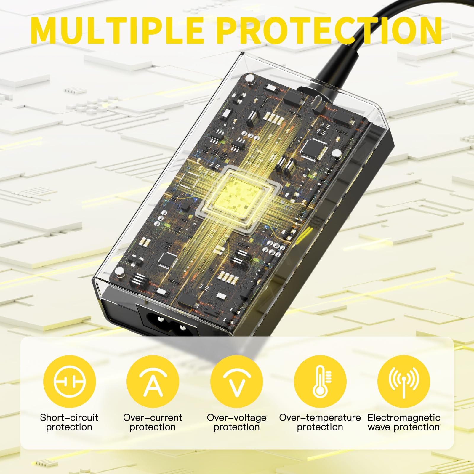 NENASEW CPAP adapter safety protections reducing charging risks.