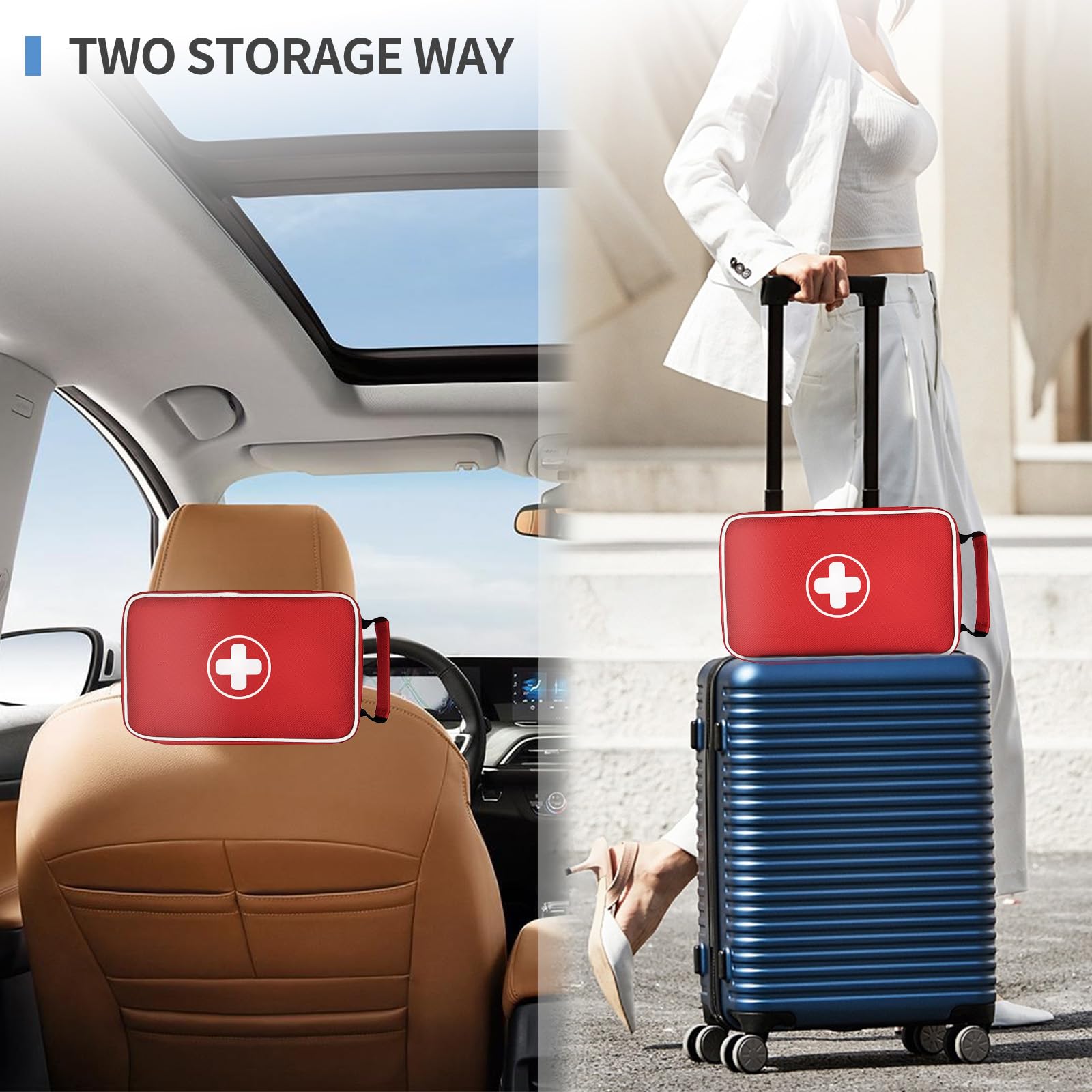 NENYX emergency companion kit suitable for home, vehicle and outdoors.