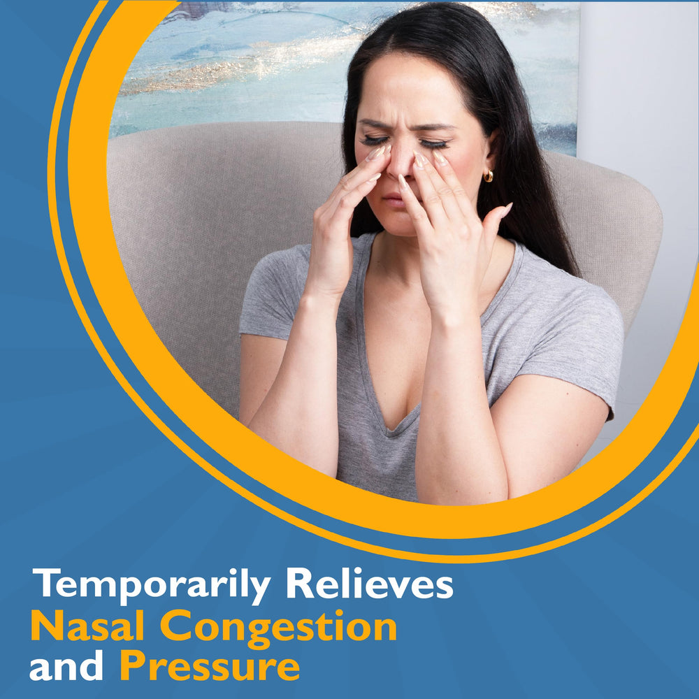 Neo-Synephrine nasal spray nozzle close-up for comfortable use.