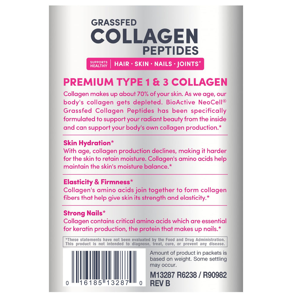 NeoCell collagen peptides in coffee cup showing convenient mixability.