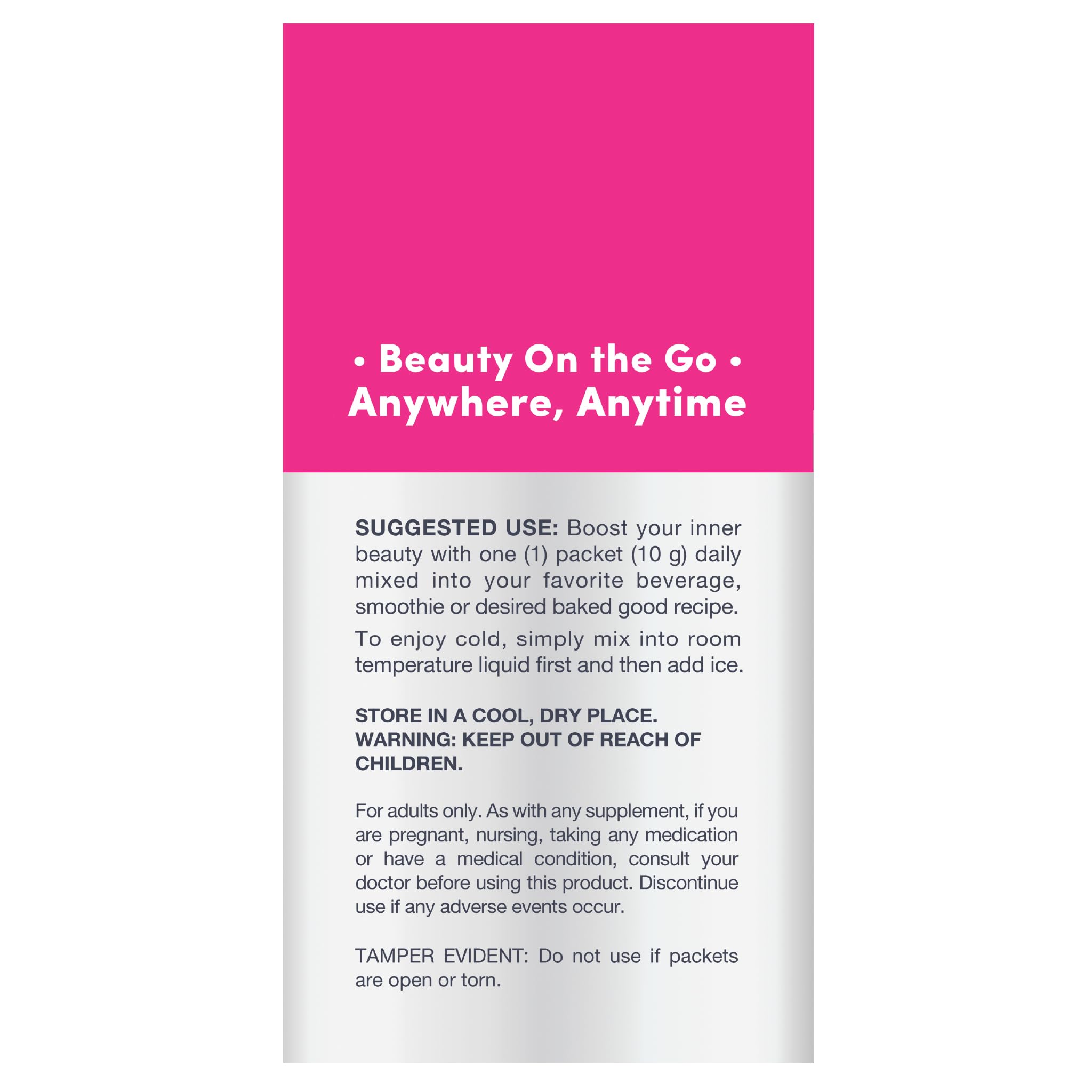 NeoCell collagen peptides unflavored powder dissolving in water for easy mixing.