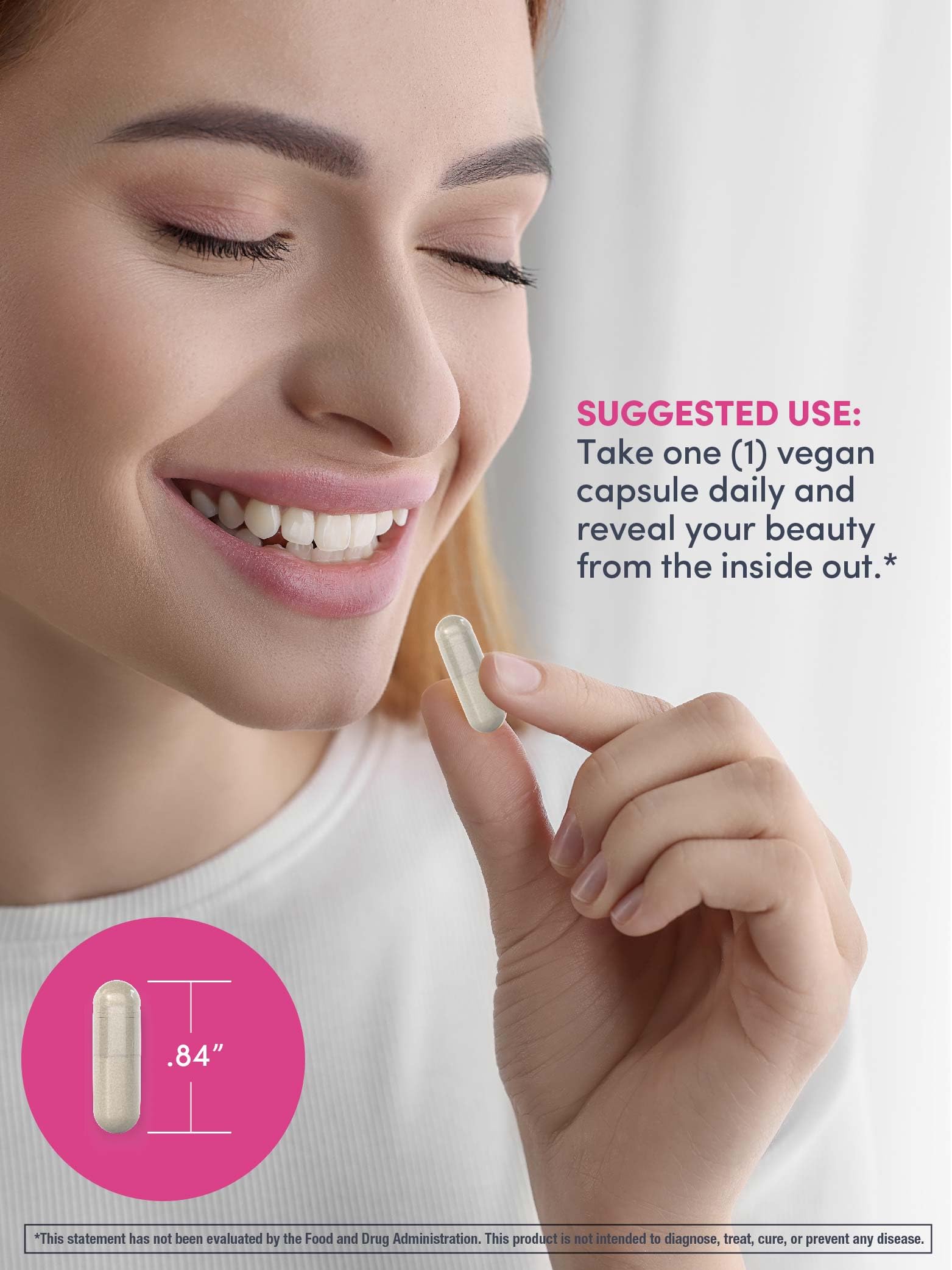 NeoCell Hyaluronic Acid non-GMO label focusing on ingredient integrity.