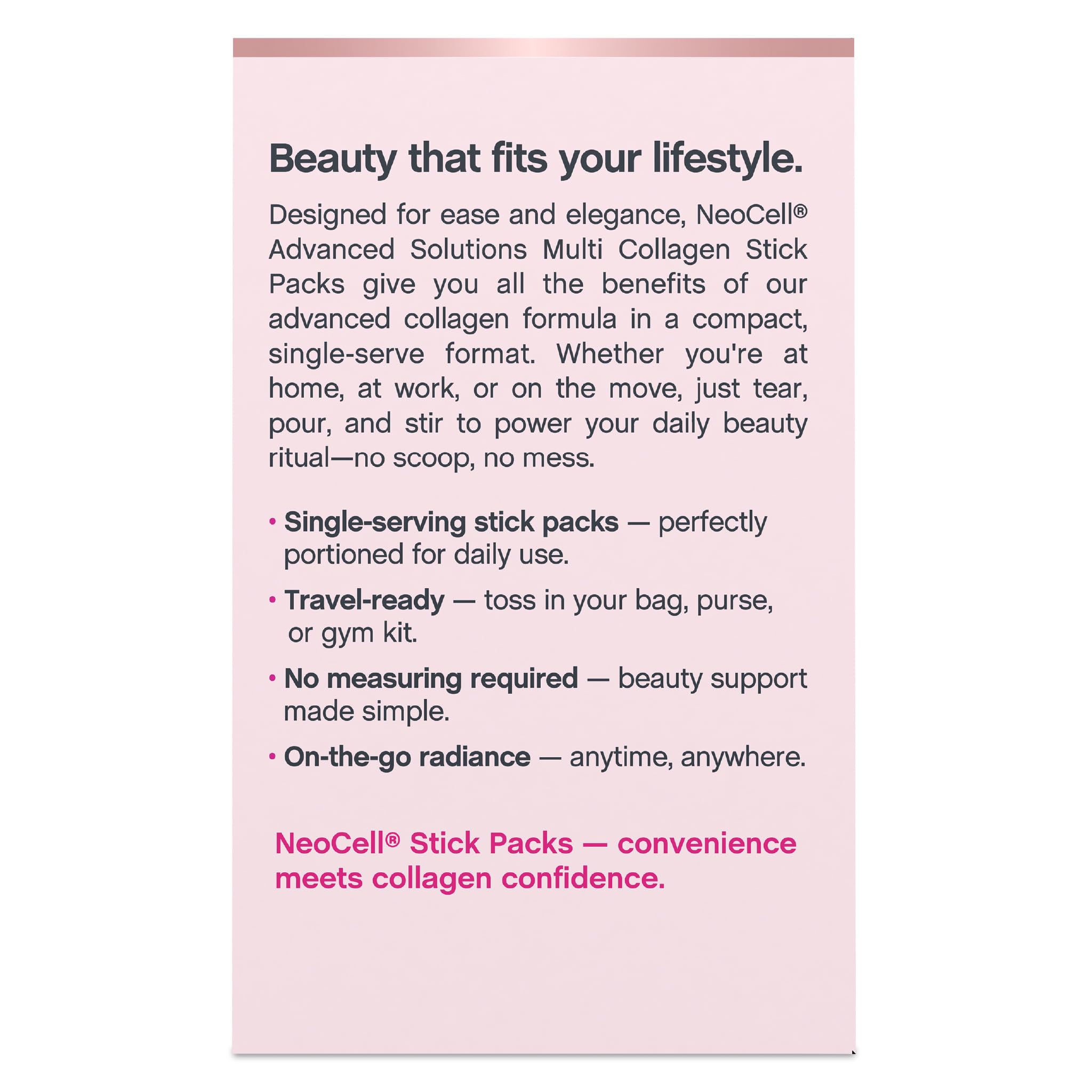 NeoCell bottle label highlighting 10 collagen types and gluten-free formula.