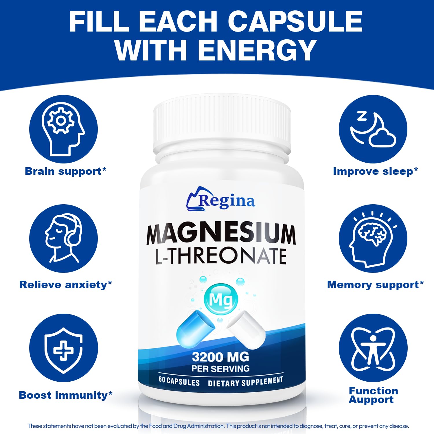 NEOGLI 400 mg elemental magnesium capsule close-up for daily wellness