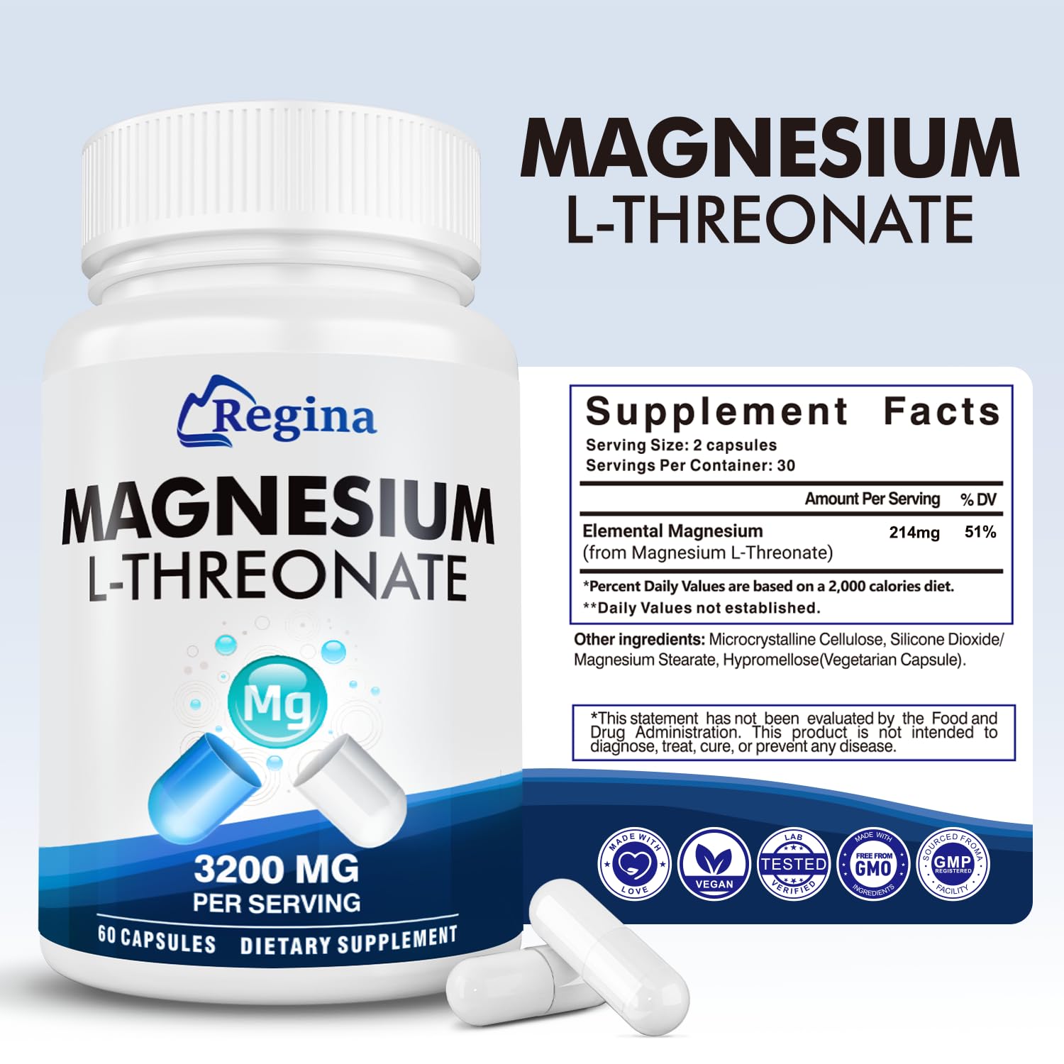 NEOGLI vegetarian capsules pack offers convenient magnesium daily option