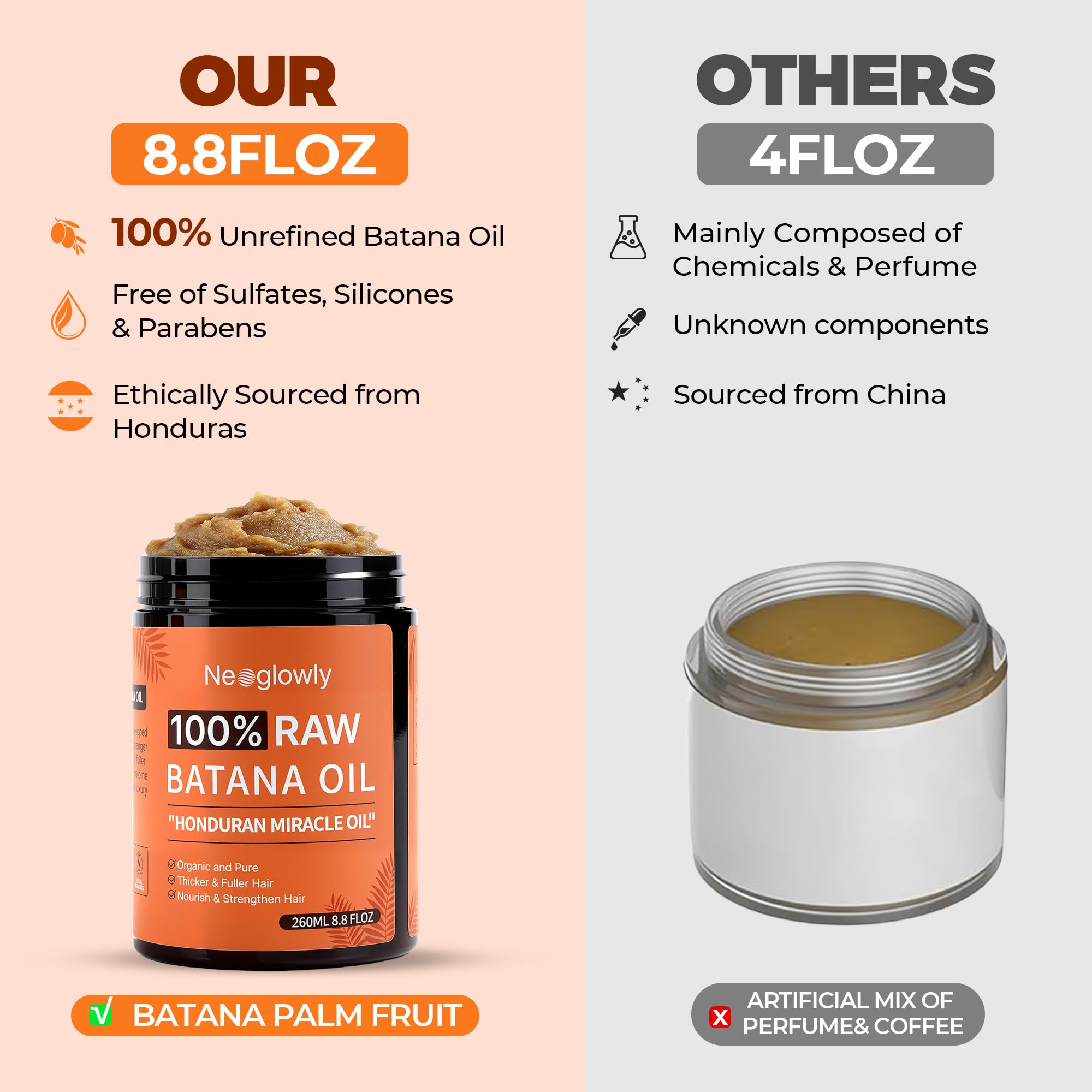 Neoglowly Batana Oil applied to scalp showing massage-friendly care