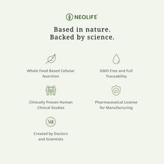 NeoLife Formula IV Plus Softgel being poured emphasizes convenient daily use.