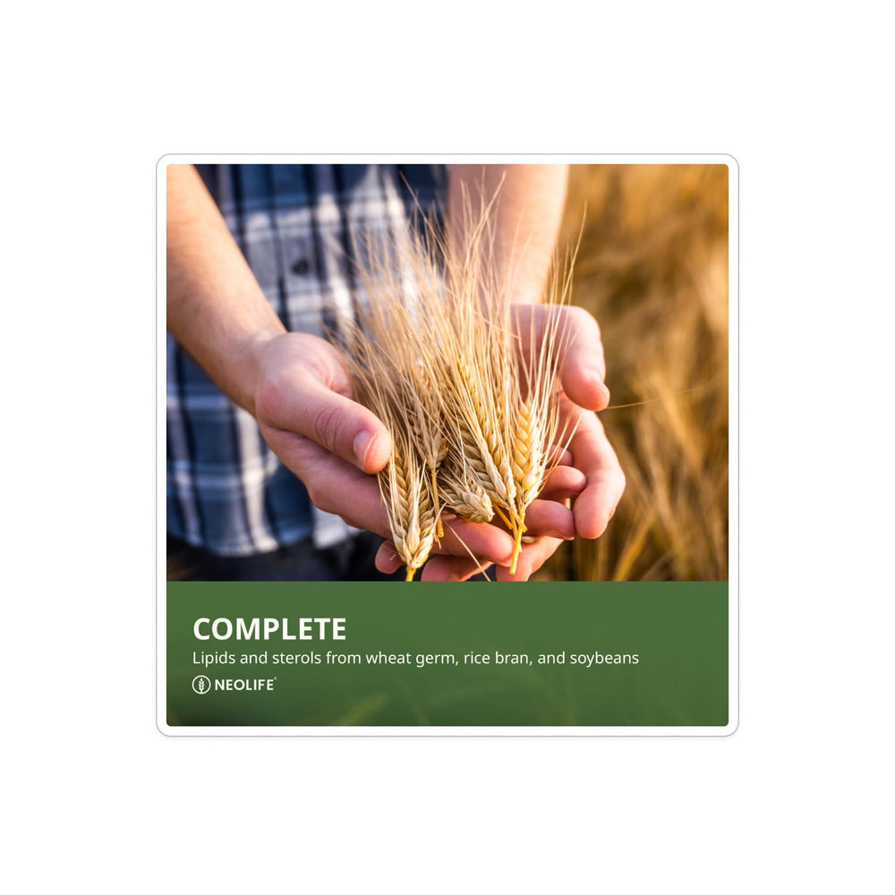 NeoLife TRE-en-en ingredient panel highlighting wheat germ and soybean extracts