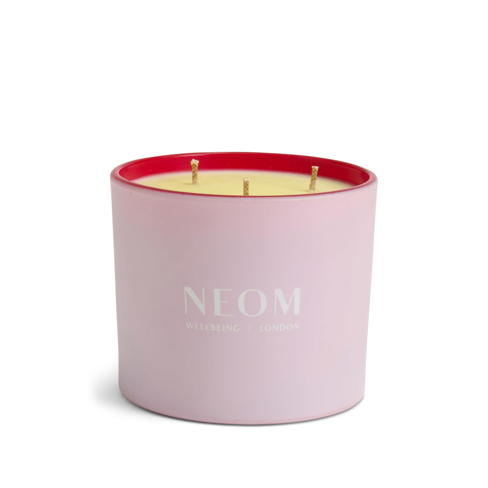 NEOM It's All Rosy Candle enhances dining-room mood.