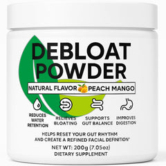 Neonomicon Debloat Powder tub closeup showing texture for daily comfort