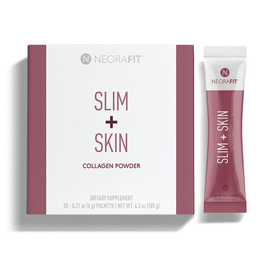 NeoraFit bottle pour demonstrates convenient daily use for skin hydration.
