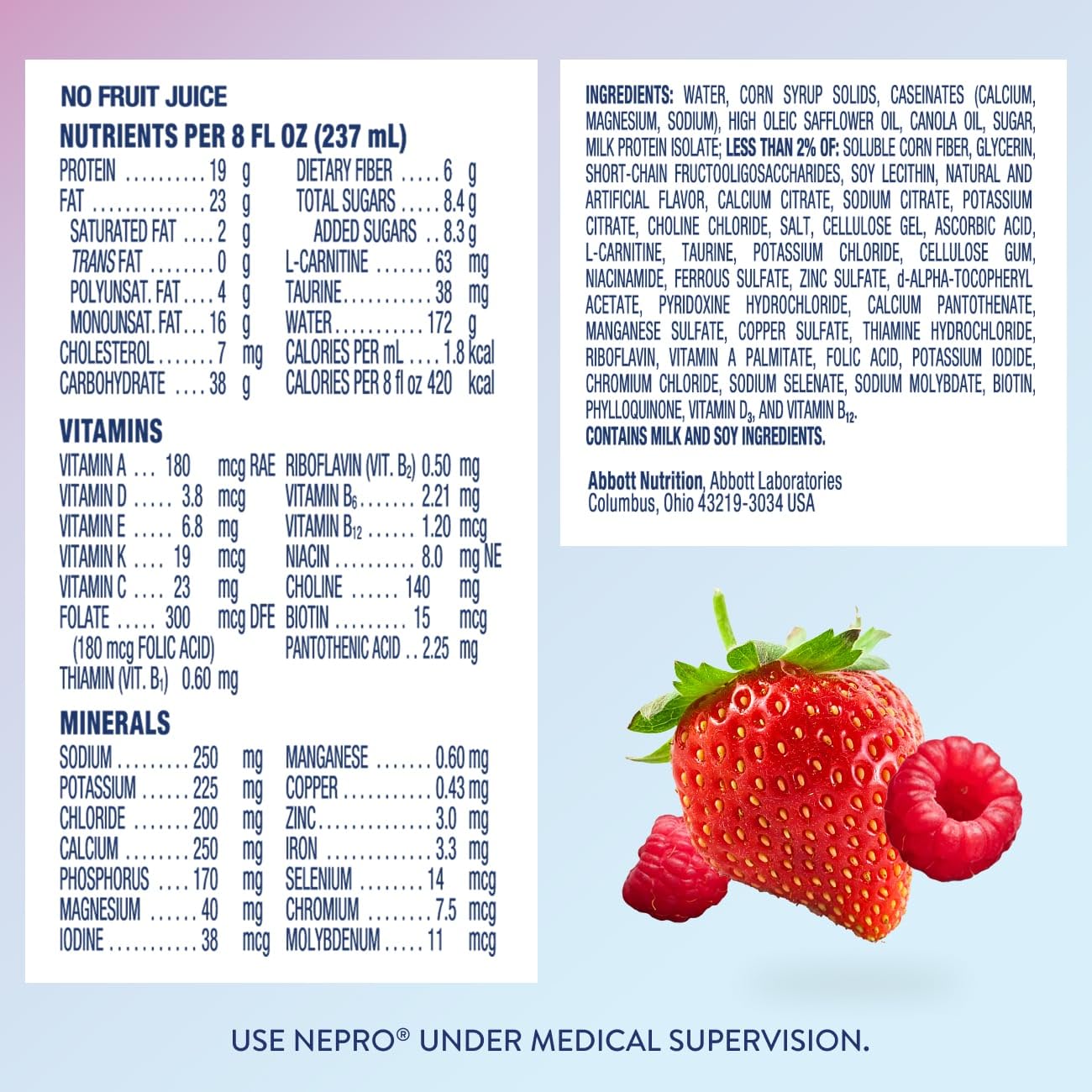 Nepro 24-pack box emphasizing convenient ready-to-drink nutrition