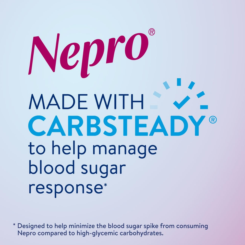 Nepro ingredients label outlining vitamin and mineral profile