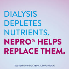 Nepro vanilla nutrition shake ready-to-drink cup supports convenient daily protein