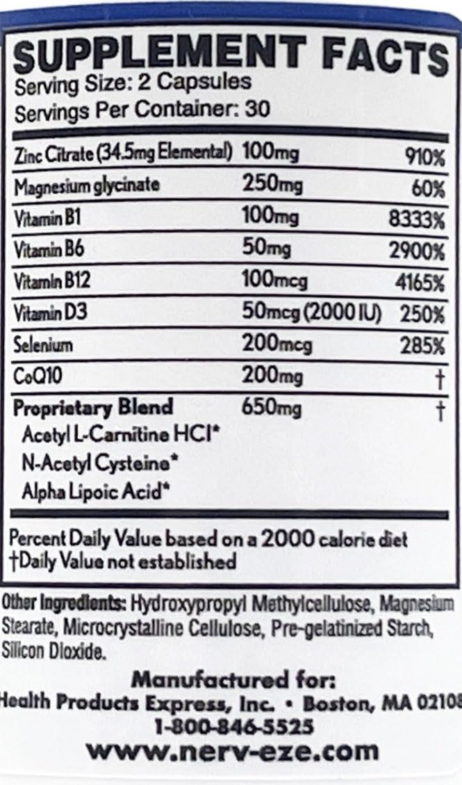 Nerv-Eze migraine-relief graphic illustrates potential frequency reduction