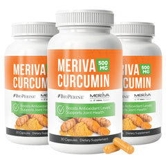 NERVE RENEW Meriva Curcumin bottle for easy daily nerve support and antioxidant boost.