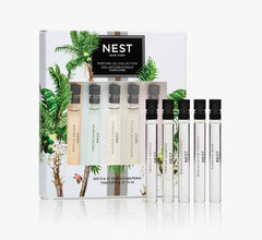 NEST New York Perfume Oil Vial Discovery Set mini vials for layering and discovery.