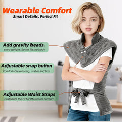 Netraty heating pad four timer options to fit your schedule