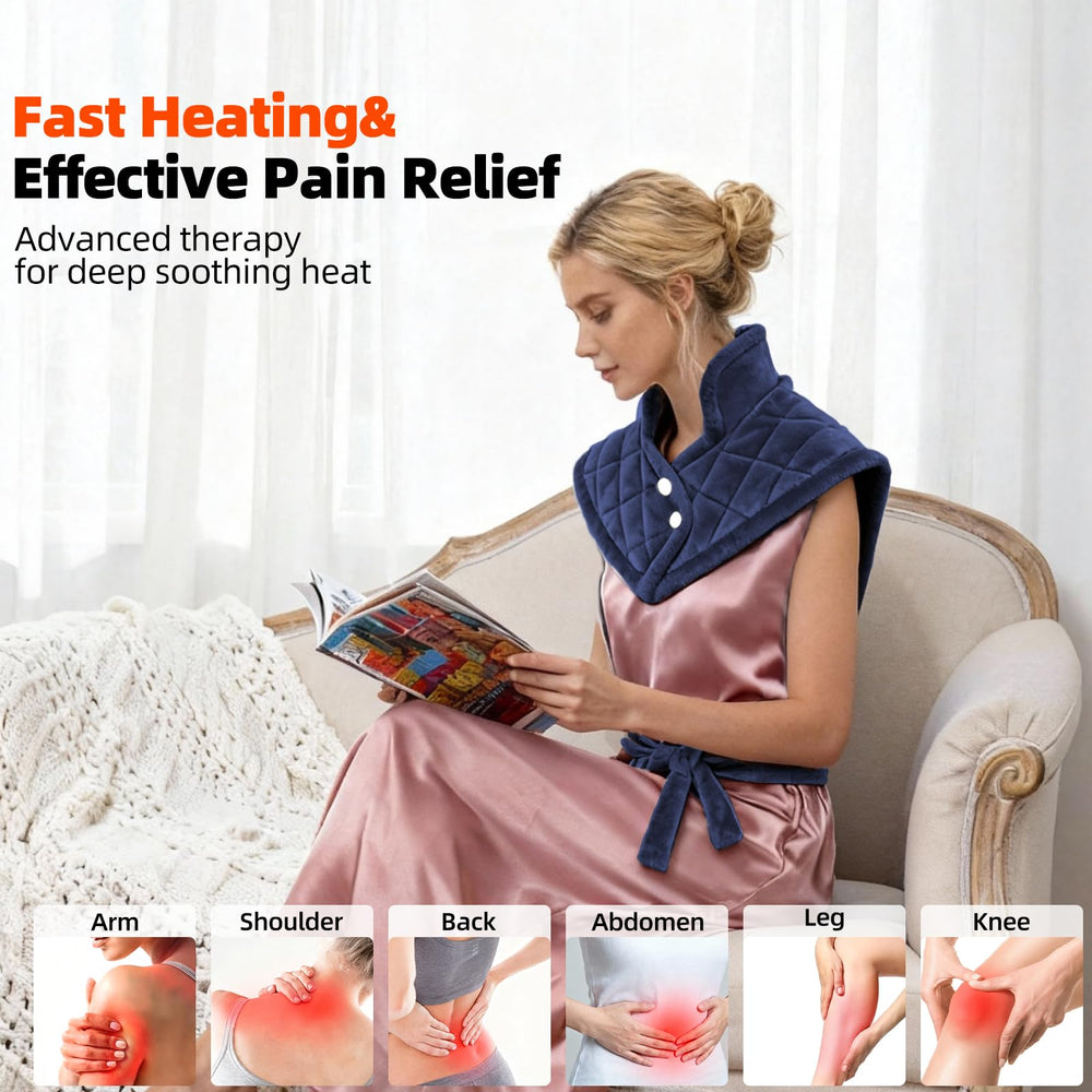 Netraty pad with gravity beads and secure closure for steady wear during movement
