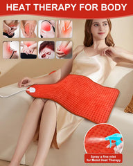 Netraty heating pad with premium flannel for soft, cozy warmth.