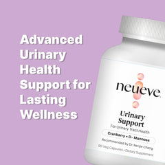 NeuEve D-Mannose feature highlighting bladder comfort potential.