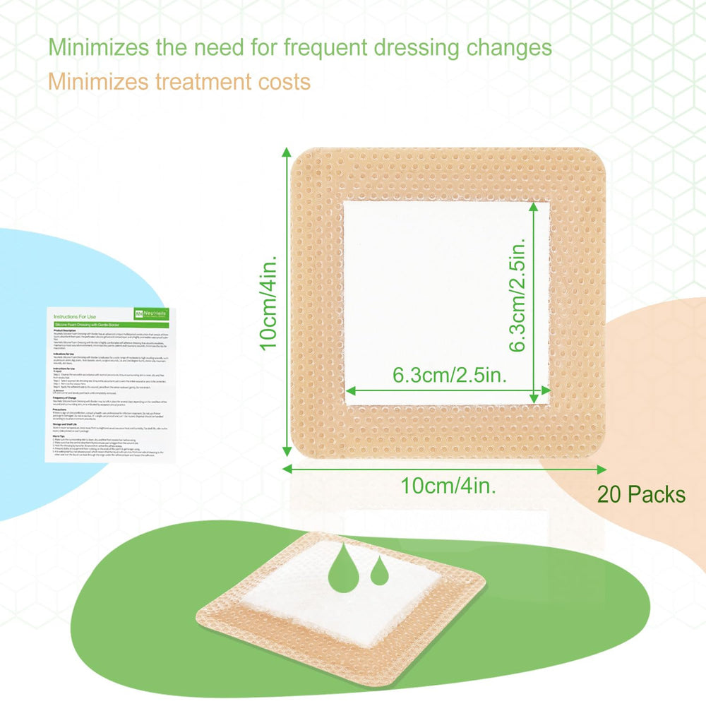 NEUHEILS waterproof bandage shown during moisture exposure test