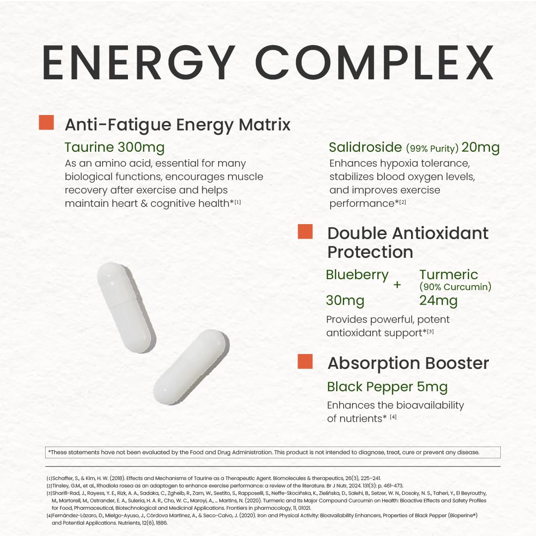 NEUMINA bottle-ingredients showcases blueberry and turmeric antioxidants.