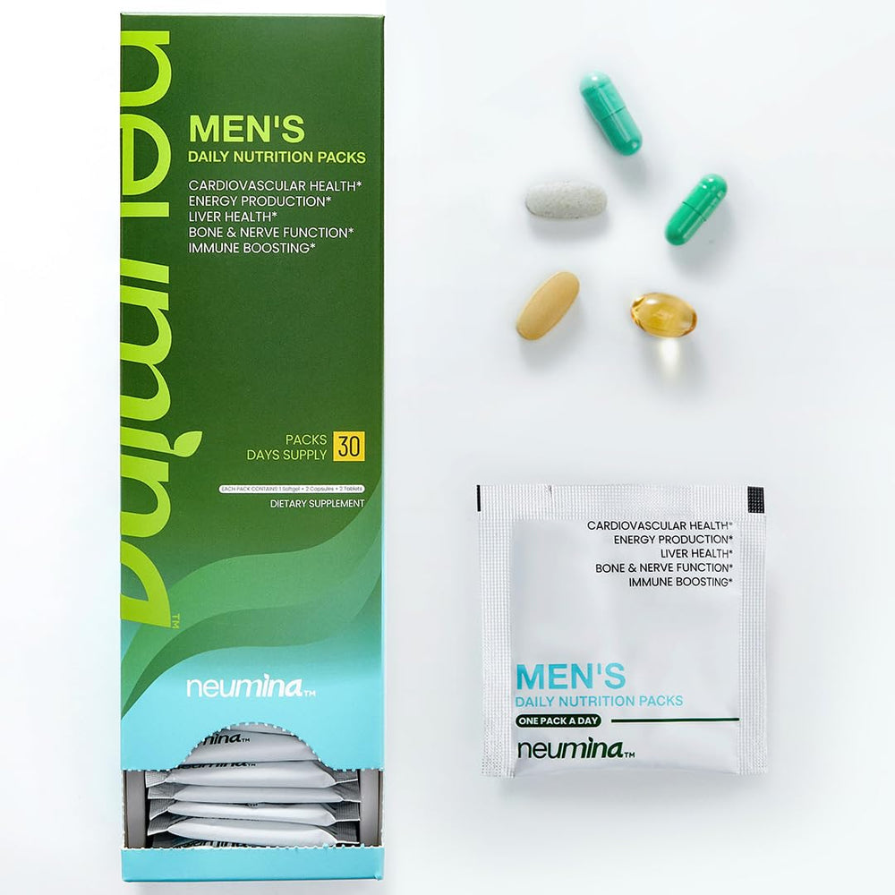 NEUMINA Multivitamin for Men bottle front view supports daily energy