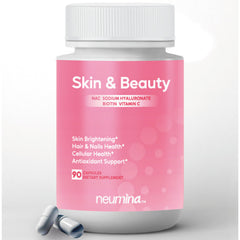 NEUMINA bottle of Skin and Beauty Complex for daily beauty support